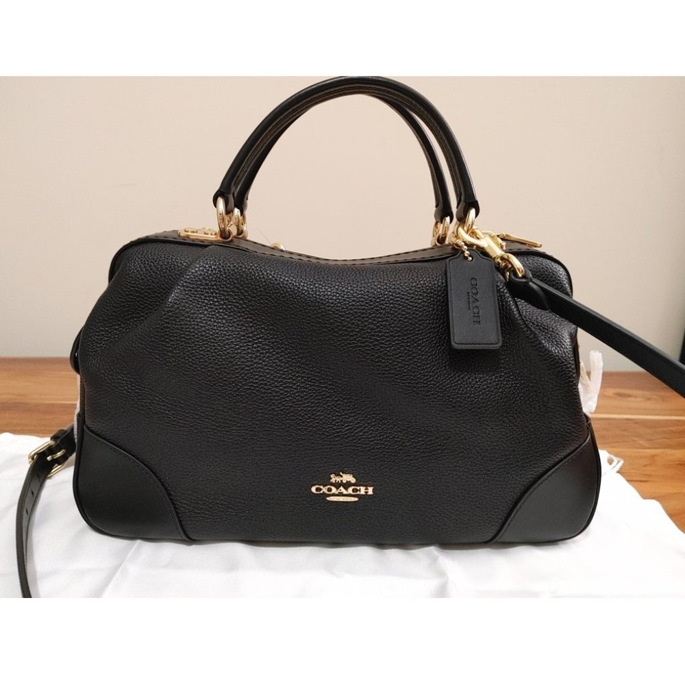 NWT COACH LANE SATCHEL BLACK